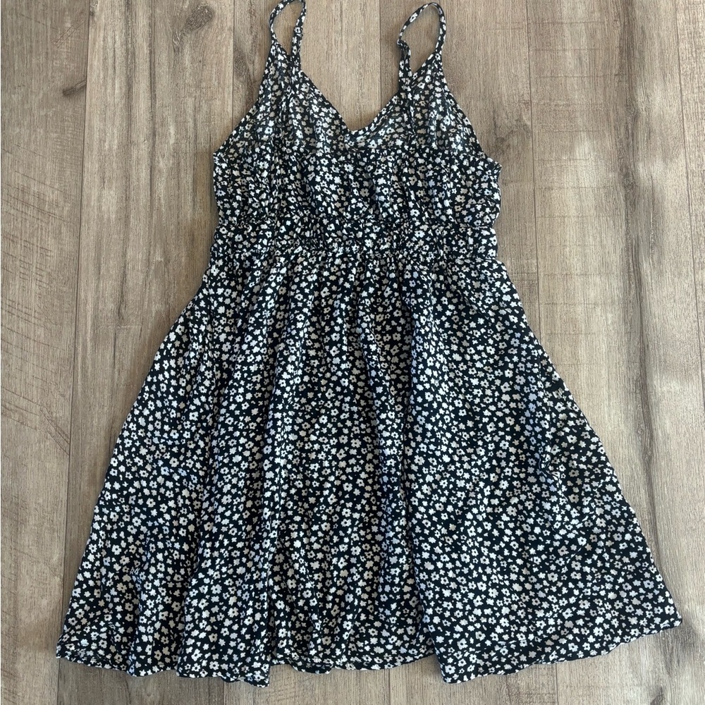 Floral Spaghetti Strap Dress